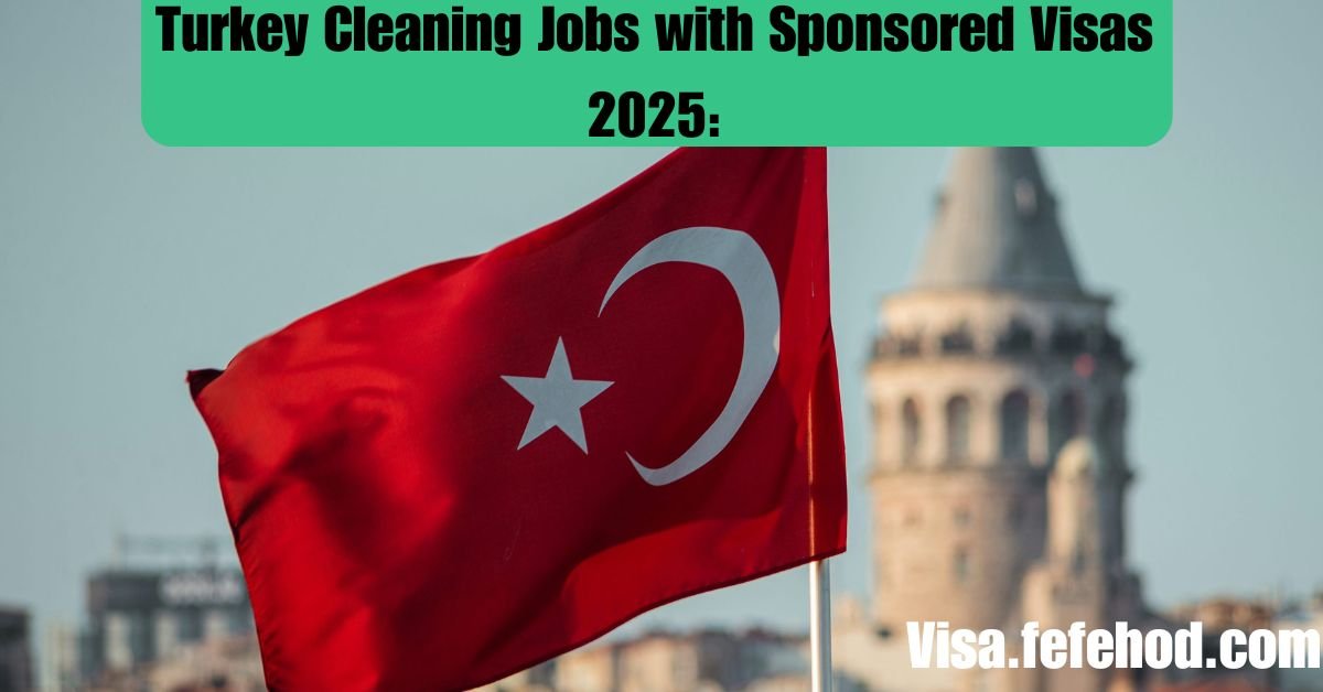 Turkey Cleaning Jobs with Sponsored Visas 2025: Prospects for International Employees