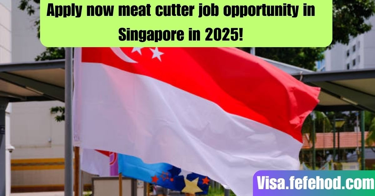 Apply now for a fantastic meat cutter job opportunity in Singapore in 2025!