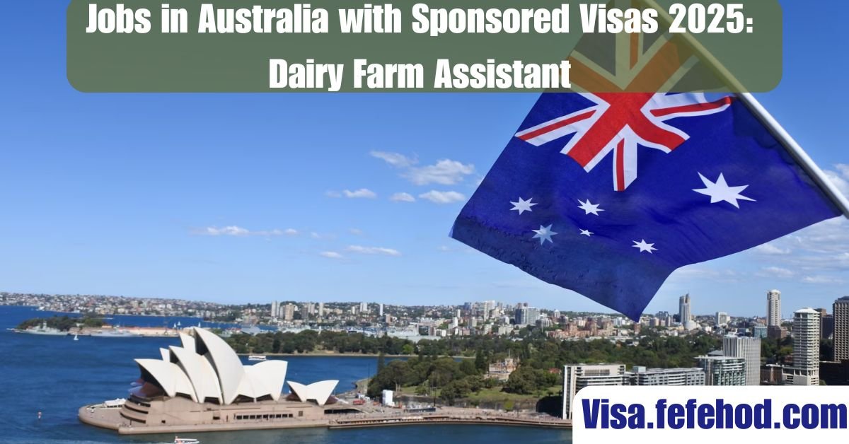 Jobs in Australia with Sponsored Visas 2025: Dairy Farm Assistant Positions in Ashburton and Canterbury